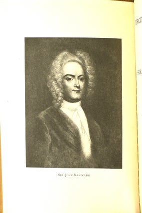VIRGINIA COLONIAL DECISIONS: THE REPORTS BY SIR JOHN RANDOLPH AND BY EDWARD BARRADALL OF DECISIONS OF THE GENERAL COURT OF VIRGINIA (2 VOLUMES)