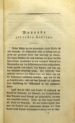 SYSTEM DER LOGIK. EIN HANDBUCK FÜR LEHRER UND ZUM SELBSTGEBRAUCH.