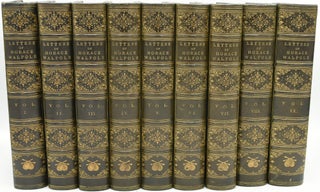 Item #288973 THE LETTERS OF HORACE WALPOLE, EARL OF ORFORD. EDITED BY PETER CUNNINGHAM. NOW FIRST...