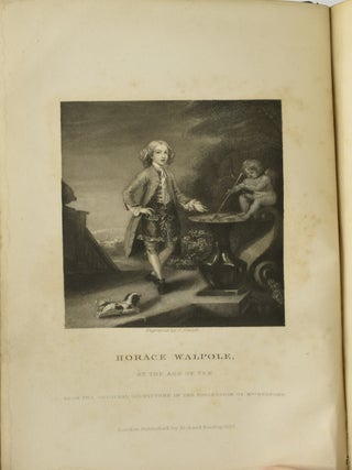 THE LETTERS OF HORACE WALPOLE, EARL OF ORFORD. EDITED BY PETER CUNNINGHAM. NOW FIRST CHRONOLOGICALLY ARRANGED. IN NINE VOLUMES. VOL. I II III IV V VI VII VIII IX. (NINE VOLUMES)