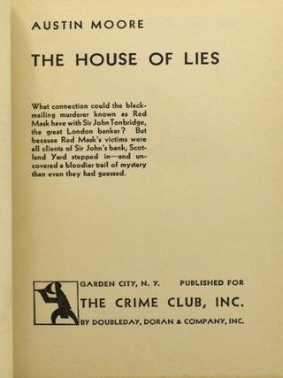 THE HOUSE OF LIES.