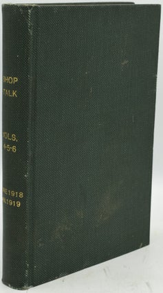 Item #289610 SHOP TALK. OFFICIAL ORGANIZATION BULLETIN OF THE MISSISSIPPI A. AND M. COLLEGE. JULY...