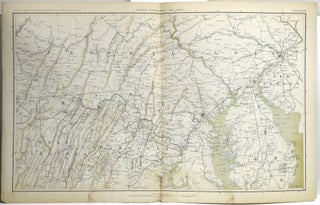 ATLAS TO ACCOMPANY THE OFFICIAL RECORDS OF THE UNION AND CONFEDERATE ARMIES. FASCICLE 28. PART XXVIII. GENERAL TOPOGRAPHICAL MAP OF THE THEATRE OF WAR. PLATE CXXXVI. SHEET 1. PARTS OF PENNSYLVANIA, DELAWARE, DISTRICT OF COLUMBIA, MARYLAND, NEW JERSEY, VIRGINIA, AND WEST VIRGINIA. PLATE CXXXVI. SHEET 2 PARTS OF DELAWARE, DISTRICT OF COLUMBIA, MARYLAND, VIRGINIA, AND WEST VIRGINIA; PLATE CXXXVIII. SHEET 3. PARTS OF NORTH CAROLINA, SOUTH CAROLINA AND VIRGINA; PLATE CXXXIX. SHEET 4. PARTS OF SOUTH CAROLINA AND NORTH CAROLINA. PLATE CXL. SHEET 5. PARTS OF OHIO, PENNSYLVANIA, MARYLAND, KENTUCKY, AND WEST VIRGINIA.