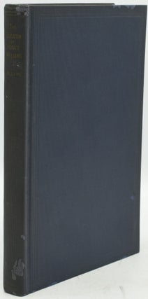 Item #289630 THE EDUCATION OF HORACE WILLIAMS. Henry Horace Williams