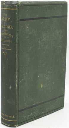 Item #289960 HISTORY OF THE CAMPAIGN OF THE ARMY OF VIRGINIA, UNDER JOHN POPE, BRIGADIER-GENERAL...