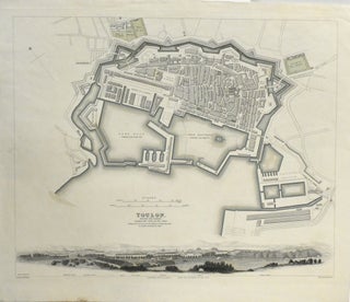 Item #290145 MAP OF TOULON FROM MAPS MODERN AND ANCIENT