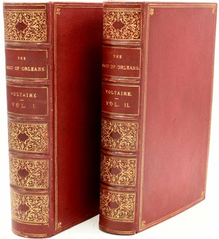 Item #290382 THE MAID OF ORLEANS, OR LA PUCELLE OF VOLTAIRE. TRANSLATED INTO ENGLISH VERSE; WITH...