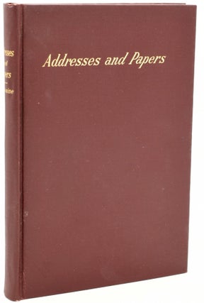Item #290573 ADDRESSES AND PAPERS BEARING CHIEFLY ON EDUCATION. Richard McIlwaine
