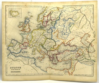 Item #291530 EUROPE IN THE TIME OF THE CRUSADES. Engraver, Colorer