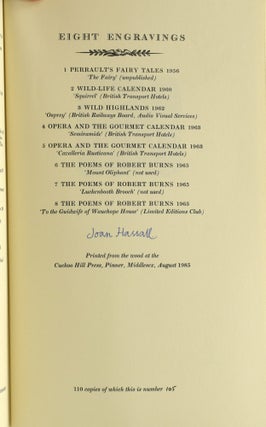 JOAN HASSALL: ENGRAVINGS AND DRAWINGS