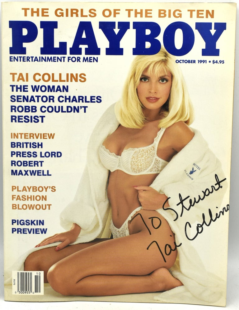 Item #291753 [MAGAZINES] PLAYBOY. OCTOBER 1991. TAI COLLINS. Tai Collins.