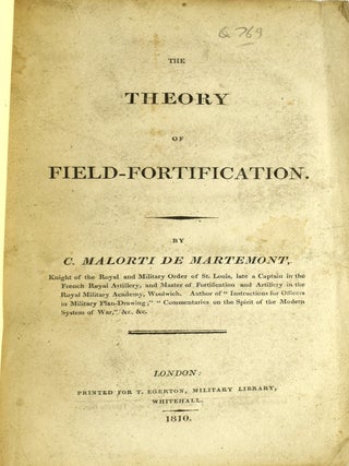 THE THEORY OF FIELD-FORTIFICATION