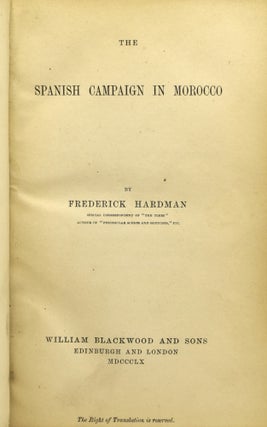 [HISTORY - AFRICA] THE SPANISH CAMPAIGN IN MOROCCO