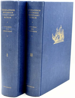 Item #293648 NEDERLANDSCH HISTORISCH SCHEEPVAART MUSEUM: CATALOGUS DER BIBLIOTHEEK (2 VOLUMES)....