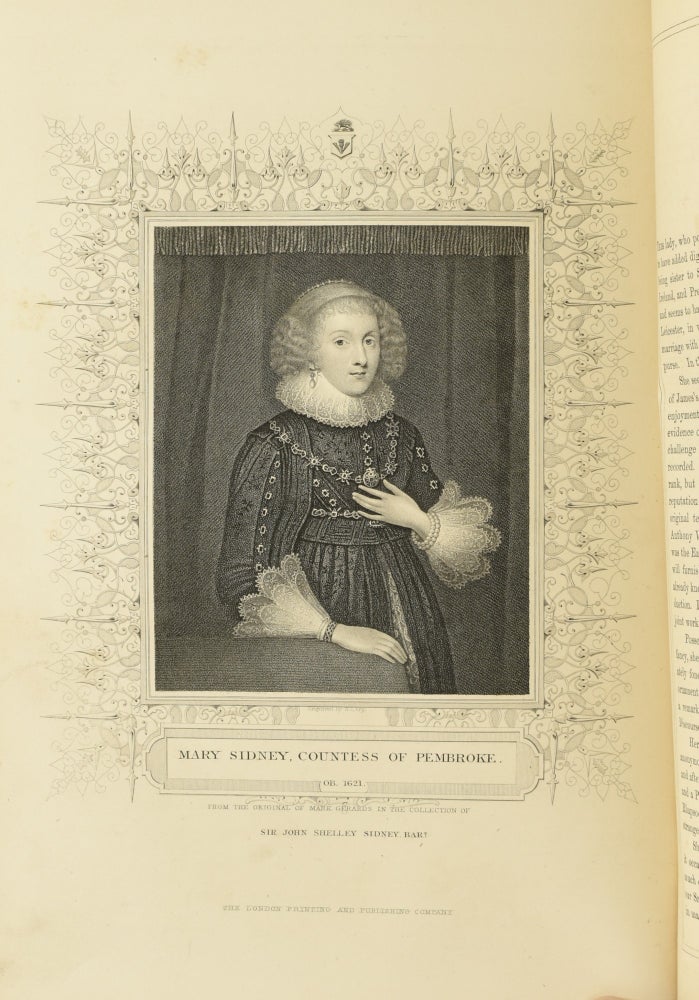 Item #293977 PORTRAITS OF ILLUSTRIOUS PERSONAGES OF GREAT BRITAIN. ENGRAVED FROM AUTHENTIC PICTURES IN THE GALLERIES OF THE NOBILITY AND THE PUBLIC COLLECTIONS OF THE COUNTRY. WITH BIOGRAPHICAL AND HISTORICAL MEMOIRS OF THEIR LIVES AND ACTIONS (5 Volumes). Edmund Lodge.