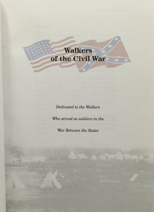 WALKERS OF THE CIVIL WAR