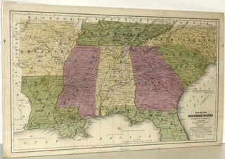 Item #294602 [MAP] [SOUTH] SMITH’S ATLAS. MAP OF THE SOUTHERN STATES. Roswell Chamberlain...