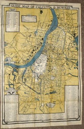Item #294713 [CITY PLAN] [INDIA] GUIDE MAP OF CALCUTTA AND HOWRAH