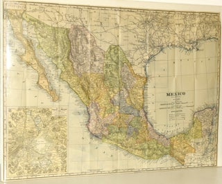 Item #295131 [MAP] RAND, McNALLY & CO.’s INDEXED ATLAS OF THE WORLD. MAP OF MEXICO