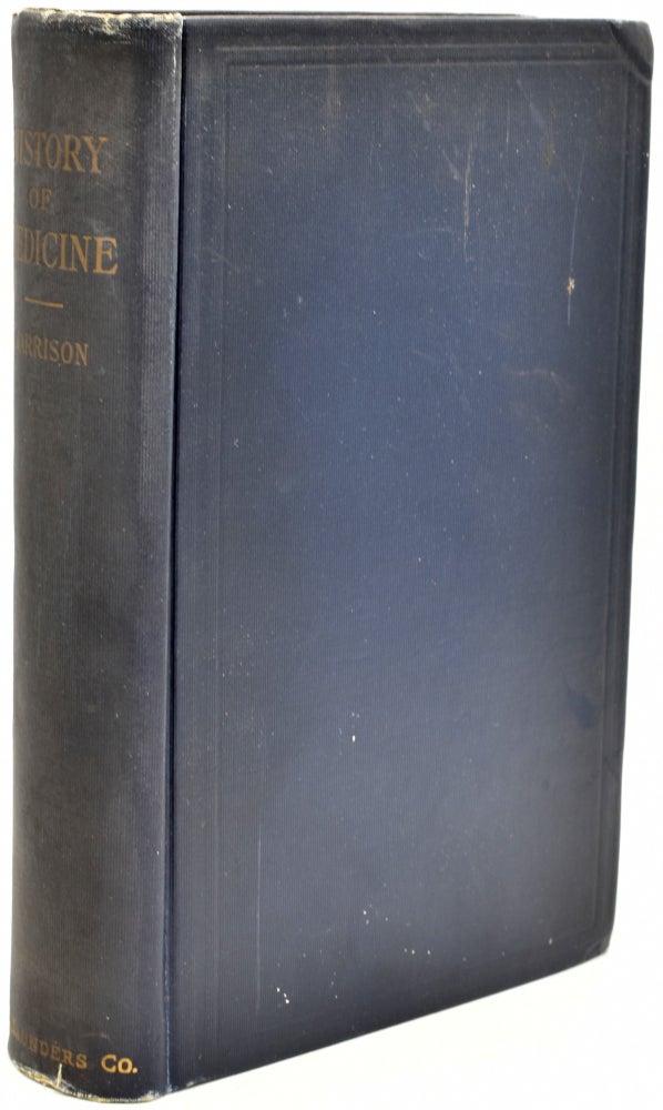 Item #295435 [MEDICINE] AN INTRODUCTION TO THE HISTORY OF MEDICINE. WITH MEDICAL CHRONOLOGY, BIBLIOGRAPHIC DATA AND TEST QUESTIONS. Fielding H. Garrision.
