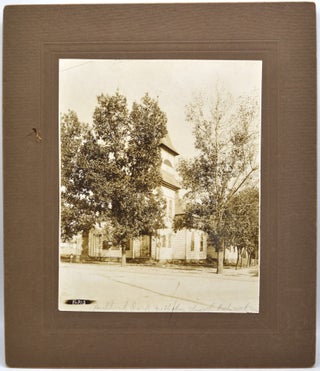 Item #295774 [RICHMOND] [MOUNTED PHOTOGRAPH] OLD HIGHLAND PARK METHODIST CHURCH, RICHMOND...