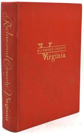 Item #295775 [VIRGINIA] RICHMOND COUNTY VIRGINIA: A REVIEW COMMEMORATING THE BICENTENNIAL...