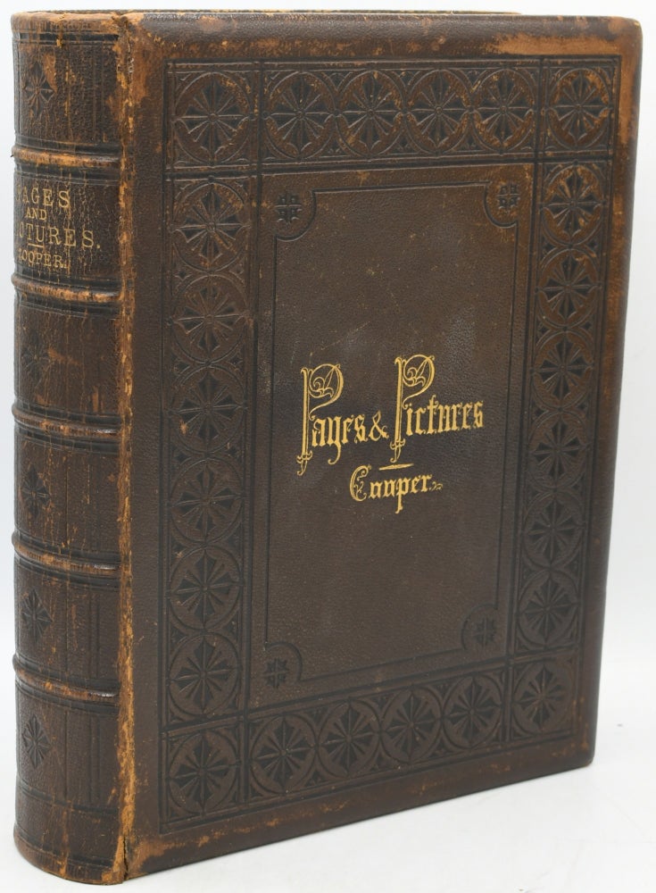 Item #295868 [MOROCCO] [LITERATURE] PAGES AND PICTURES, FROM THE WRITINGS OF JAMES FENIMORE COOPER, WTIH NOTES BY SUSAN FENIMORE COOPER. James Fenimore Cooper | Susan Fenimore Cooper, Notes.