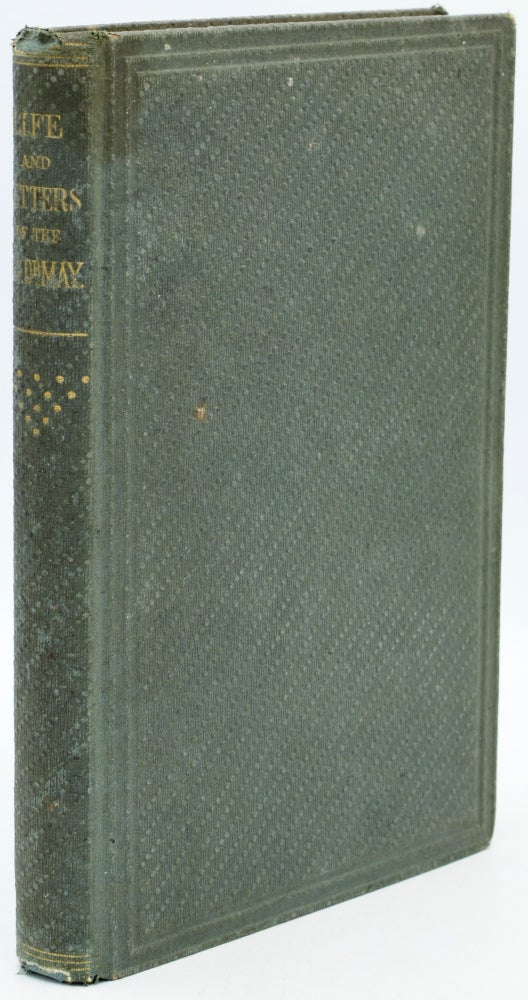 Item #296216 [AMERICANA] [RELIGION] LIFE AND LETTERS OF REV. JAMES MAYO, D.D. Alexander Shiras.