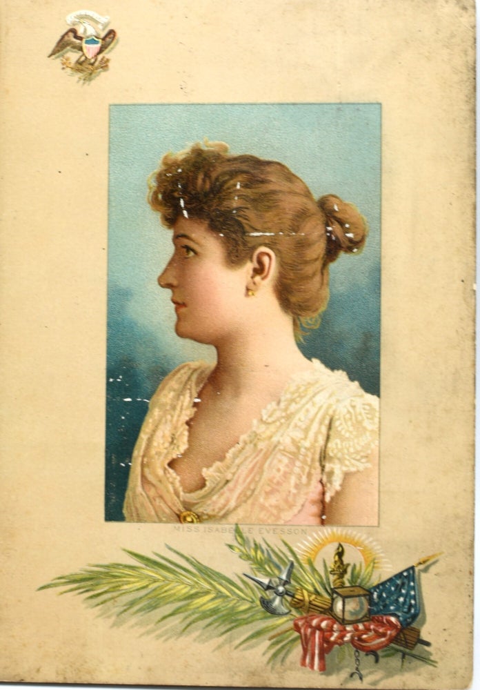 kinney brothers tobacco company Issued by - Officer, 4th Regiment, Iowa, National Guard, from the Military Series (N224) issued by Kinney Tobacco Company to promote Sweet Caporal Cigarettes VIRGINIA RICHMOND ADVERTISING CHROMOLITHOGRAPHS KINNEY