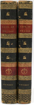 Item #296630 [BINDINGS] [NAVAL HISTORY] THE LIFE OF NELSON [2 VOLUMES]. Robert Southey