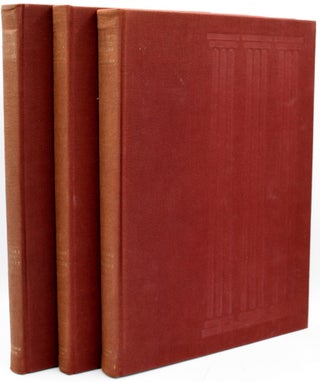 Item #296953 [ANCIENT WORLD] THE ANTIQUITIES OF ATHENS. MEASURED AND DELINEATED [3 VOLUMES]....