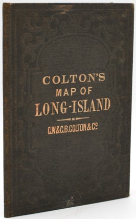 Item #297061 [CASE MAP] COLTON’S MAP OF LONG ISLAND