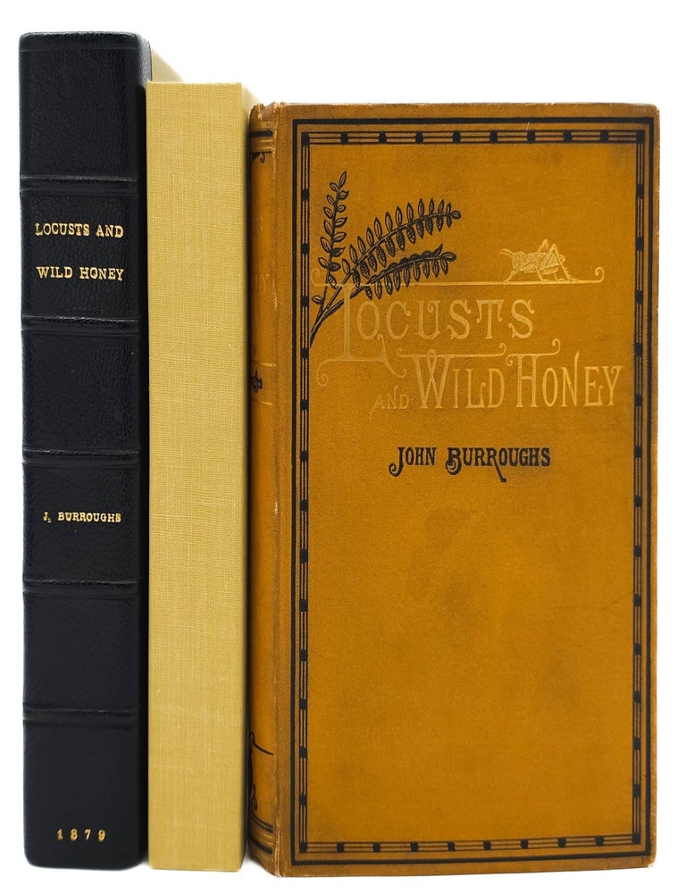 Item #297113 [LITERATURE] [SIGNED] LOCUSTS AND WILD HONEY. John Burroughs.
