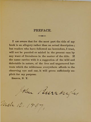 [LITERATURE] [SIGNED] LOCUSTS AND WILD HONEY