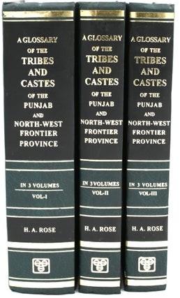 Item #297193 [LINGUISTICS] A GLOSSARY OF THE TRIBES AND CASTES OF THE PUNJAB AND NORTH-WEST...