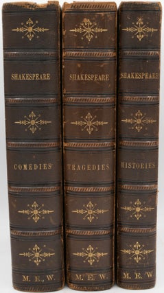 Item #297382 [DRAMA] THE COMPLETE WORKS OF SHAKESPEARE, FROM THE ORIGINAL TEXT: CAREFULLY...