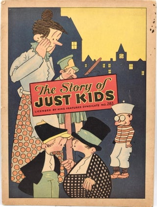 Item #297460 [HUMOR] THE STORY OF JUST KIDS [LICENSED BY KING FEATURES SYNDICATE NO. 283]. Ad Carter
