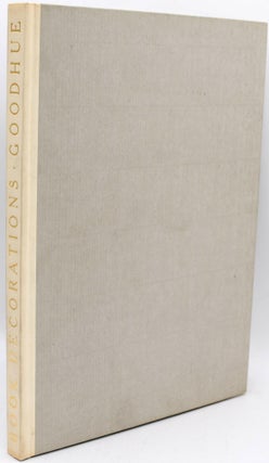 Item #297650 [BOOKPLATES] [BORDERS] BOOK DECORATIONS. Bertram Grosvenor Goodhue