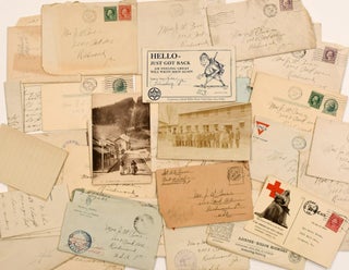 Item #297799 [RICHMOND] [ARCHIVE] LETTERS AND POSTCARDS FROM WW1 SERVICE OF RUFUS ALLEN PRICE....