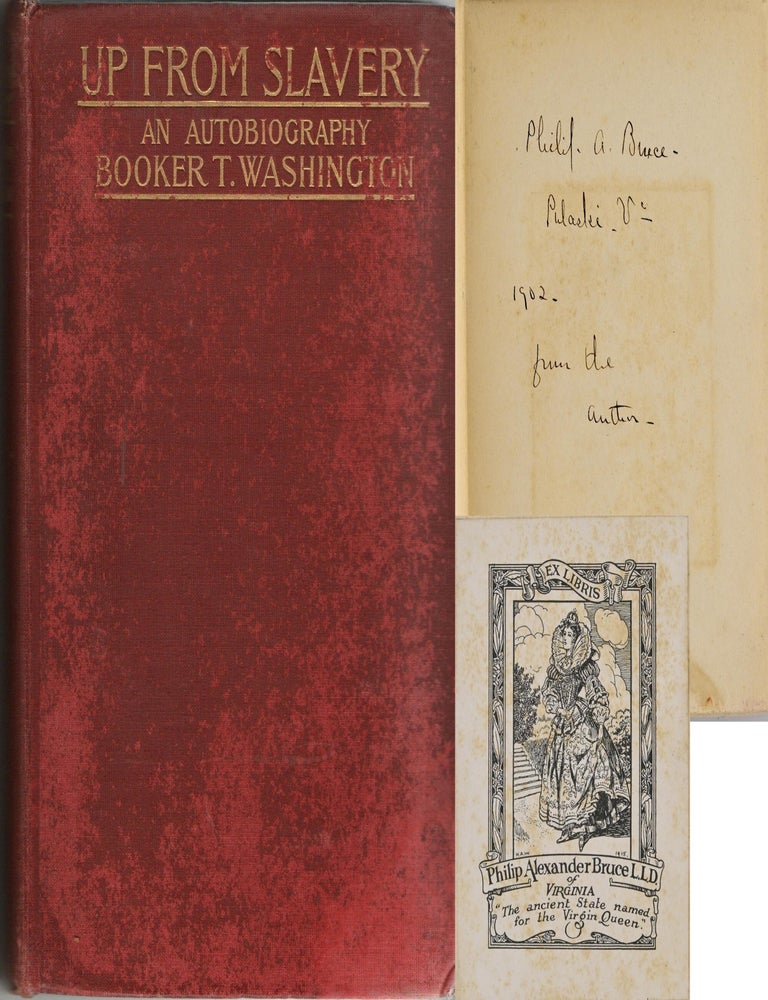 Item #298332 [AUTOBIOGRAPHY] UP FROM SLAVERY. Booker T. Washington.
