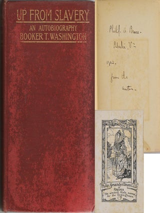 Item #298332 [AUTOBIOGRAPHY] UP FROM SLAVERY. Booker T. Washington