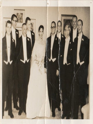 Item #298671 [VIRGINIA] [RICHMOND] JAMES DOUGLAS FREEMAN WEDDING PHOTO