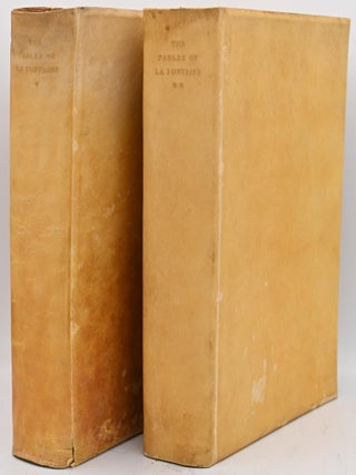 Item #298684 [LITERATURE] THE FABLES OF JEAN DE LA FONTAINE VOL I & II. Edward Marsh, Stephen...