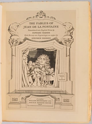 [LITERATURE] THE FABLES OF JEAN DE LA FONTAINE VOL I & II