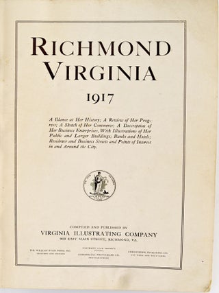 [VIRGINIA] [RICHMOND] RICHMOND BUSINESS DIRECTORY 1917
