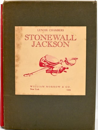 [CIVIL WAR] [SLIPCASE] STONEWALL JACKSON. [2 VOLUMES] VOLUME ONE: THE LEGEND AND THE MAN TO VALLEY V; VOLUME TWO: SEVEN DAYS I TO THE LAST MARCH