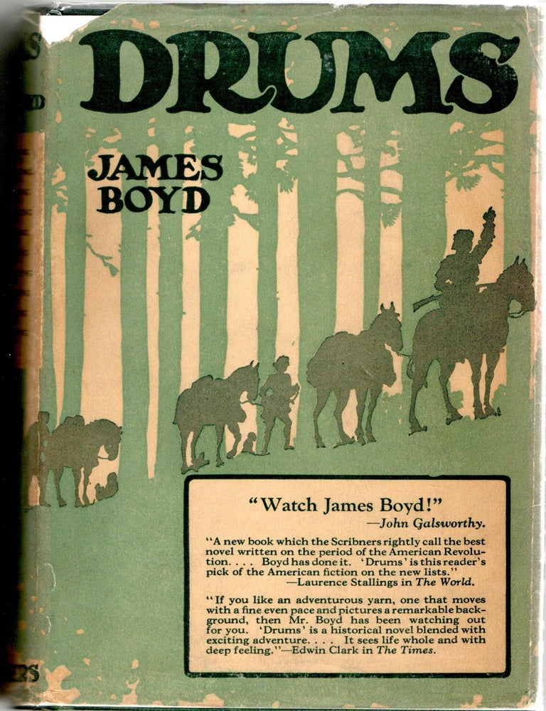 Item #299217 [LITERATURE] DRUMS. James Boyd.