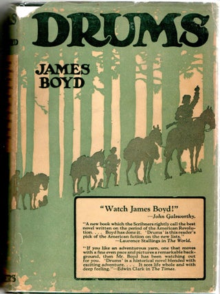 Item #299217 [LITERATURE] DRUMS. James Boyd