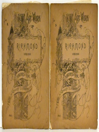Item #299306 [VIRGINIA] [RICHMOND] ART WORK OF RICHMOND, VA, PARTS 5 & 8