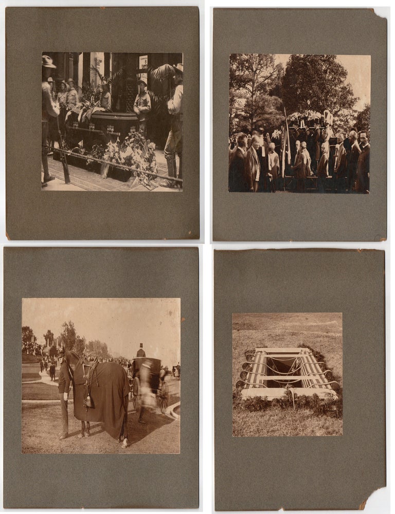 Item #299313 [RICHMOND] VARINA DAVIS&rsquo; FUNERAL PHOTOGRAPHS